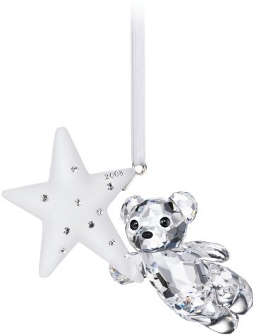 希少！スワロフスキー Swarovski 廃盤品 『クリスベア オーナメント2008』 945580 置物