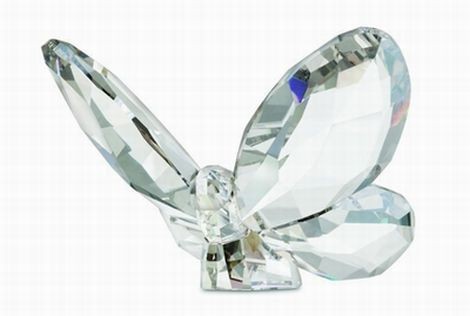 スワロフスキー Swarovski クリスタル 蝶 『バタフライ シルバーシェイド』 953051｜au PAY マーケット