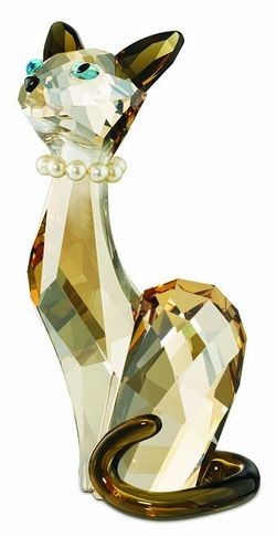 ［箱なし］スワロフスキー　猫　置物　Diane ダイアン 箱なし］スワロフスキー 猫 置物 Diane ダイアン スワロフスキー