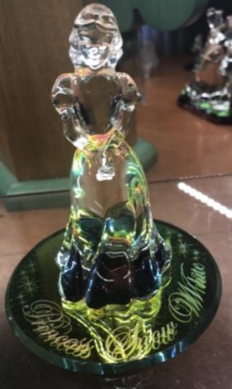 スワロフスキー Swarovski 『Disney Arribas アリバス 白雪姫 グラス フィギュリン』