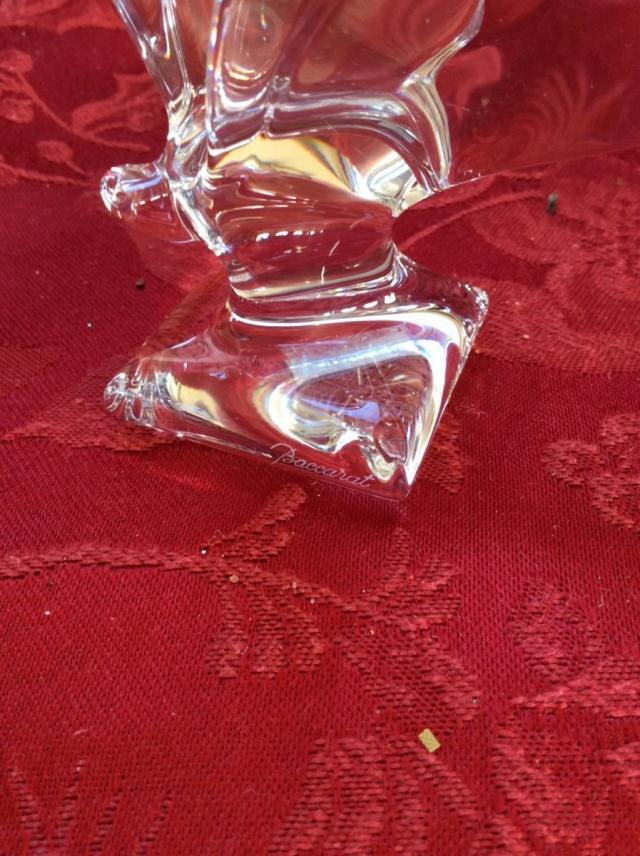 Baccarat バカラ 蝶 クリスタル フィギュリン ペーパーウェイトの通販 