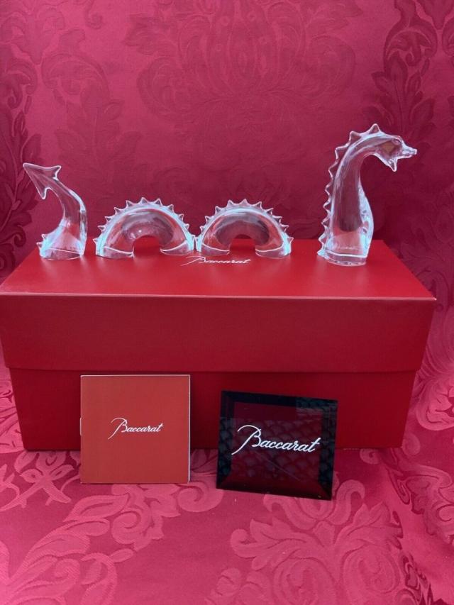 Baccarat バカラ 置物 ドラゴン 龍 クリスタル フィギュリンの通販はau