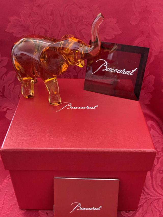Baccarat バカラ ゾウ エレファント バカラ Baccarat 置物 エレファント ぞう フィギュリン