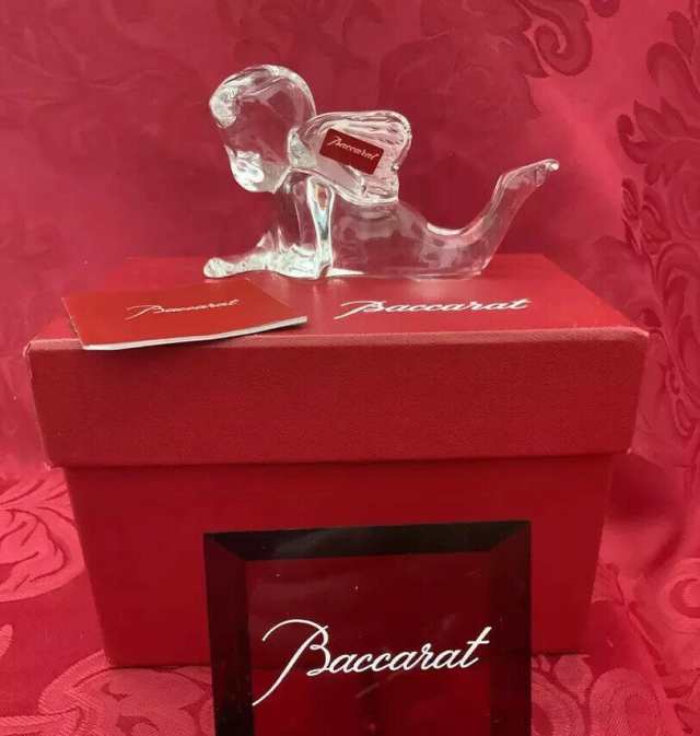 Baccarat バカラ 置物 天使 エンジェル クリスタル フィギュリンの通販