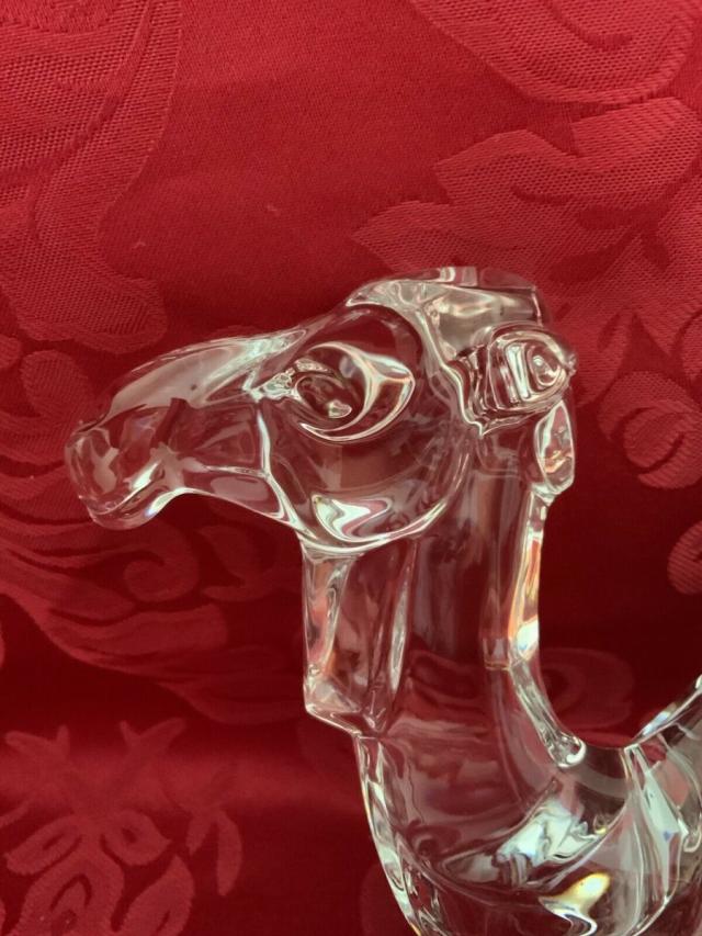 バカラ　キャメル　らくだ Baccarat バカラ キャメル らくだ フィギュリン クリスタルの