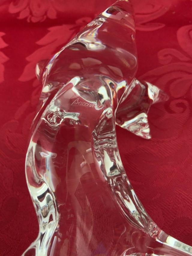 Baccarat バカラ キャット 猫 フィギュリン クリスタルの通販はau PAY