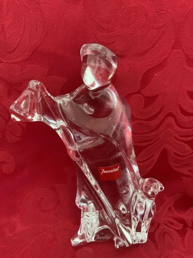 Baccarat バカラ キリスト降誕 シェパード ＆ ラム クリスタル フィギュリン_1
