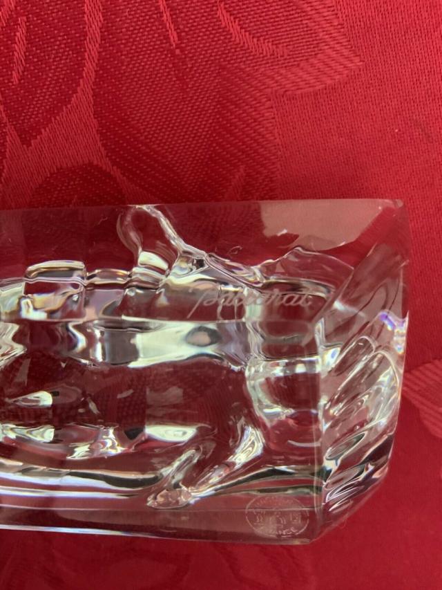 Baccarat バカラ キリスト降誕 ジース クリスタル フィギュリン