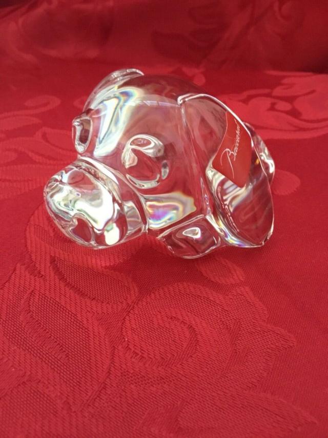 Baccarat バカラ 置物 ドッグ クリスタル フィギュリンの通販はau PAY