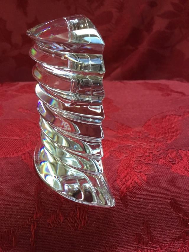 Baccarat バカラ ラランドアート クリスタル 時計 ペーパーウェイト
