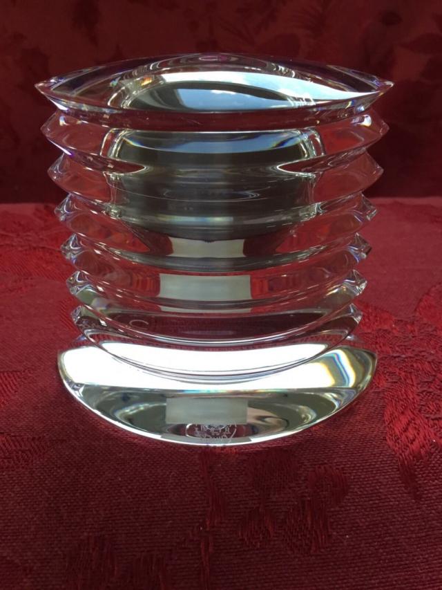 Baccarat バカラ ラランドアート クリスタル 時計 ペーパーウェイト