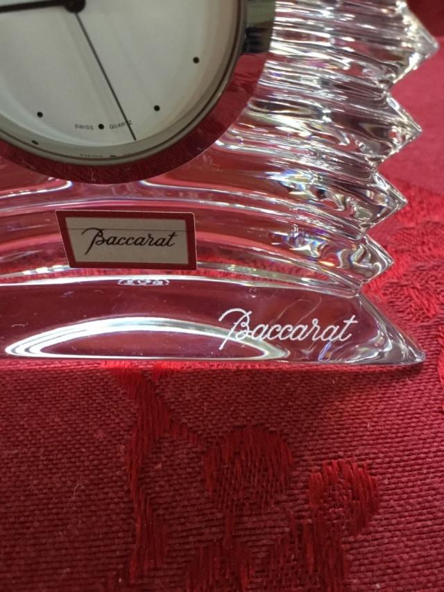Baccarat バカラ ラランドアート クリスタル 時計 ペーパーウェイト
