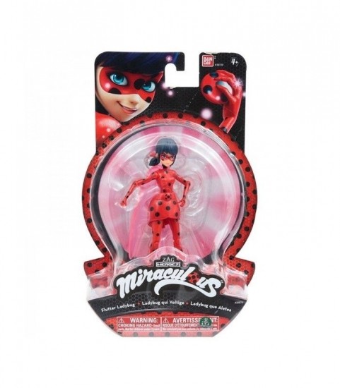 ミラキュラス レディバグ&シャノワール グッズ ZAG HEROEZ レディバグ フラッター フィギュア