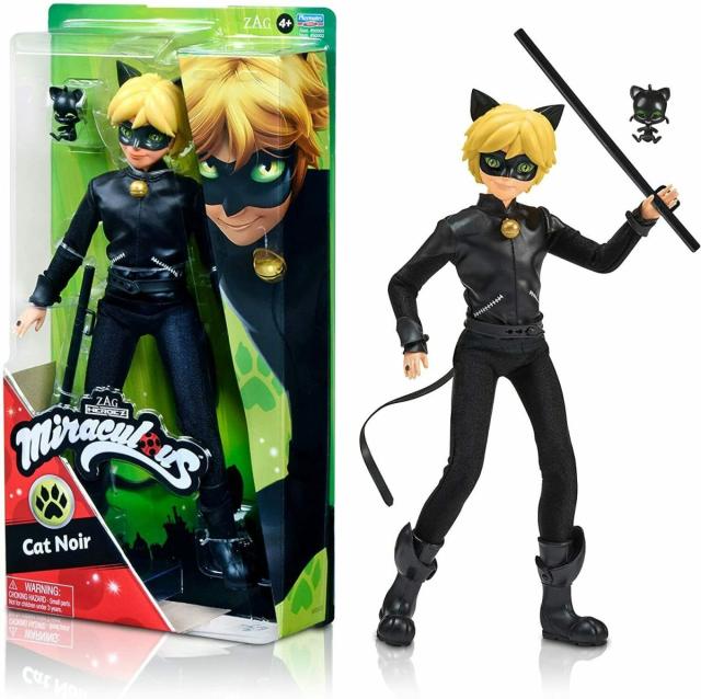 ミラキュラス レディバグ＆シャノワール アクションドール