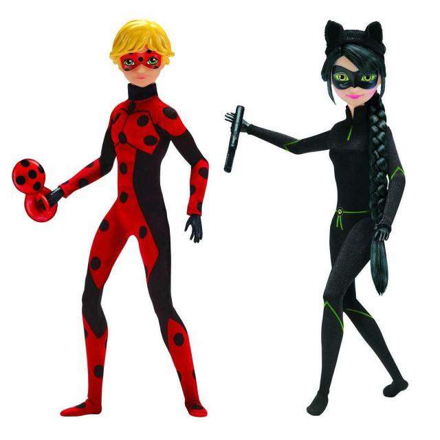 ミラキュラス レディバグ＆シャノワール フィギュア