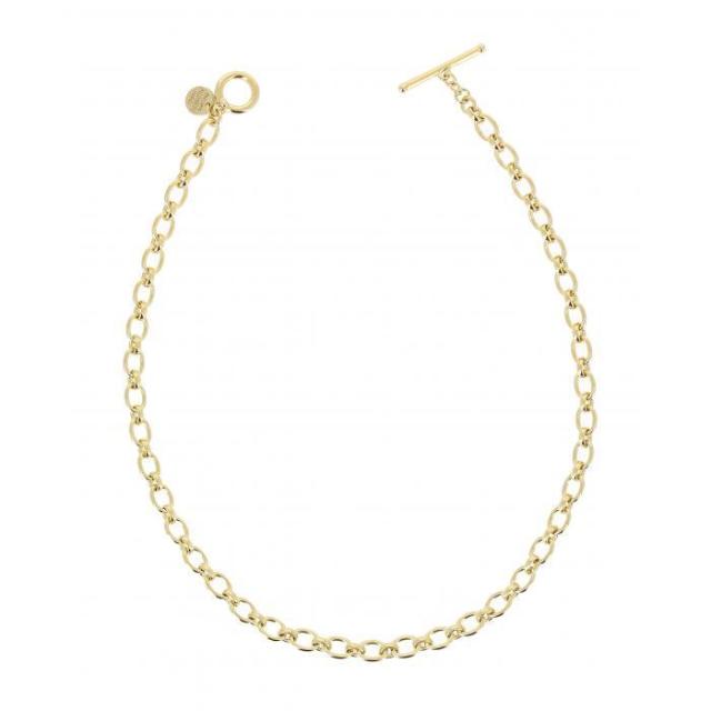 Philippe Audibert フィリップオーディベール MARCUS ゴールデンスモールオーバルリンクチェーン ネックレス