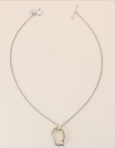 Philippe Audibert フィリップオーディベール NECKLACE PENDANT EMIL シルバー＆ゴールド ネックレス