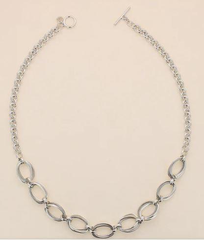 Philippe Audibert フィリップオーディベール LONG NECKLACE EMIL シルバー ネックレス