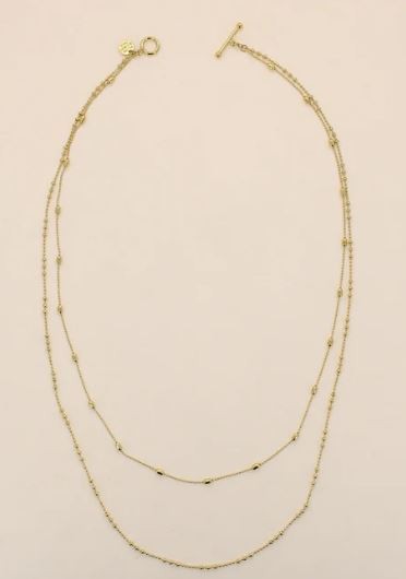 Philippe Audibert フィリップオーディベール LONG NECKLACE WALLAS ゴールド ネックレスの通販は