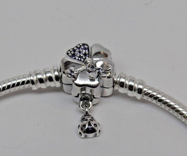 Pandora パンドラ ブレスレット Wildflower Meadow Bracelet 箱なし 花 てんとう虫