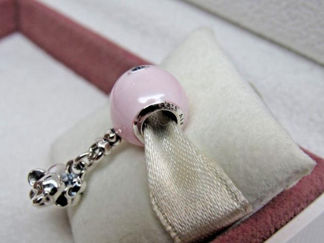 Pandora パンドラ チャーム 象 ぞう ピンク バルーン 風船 Elephant & Pink Balloon Dangle Charm_3
