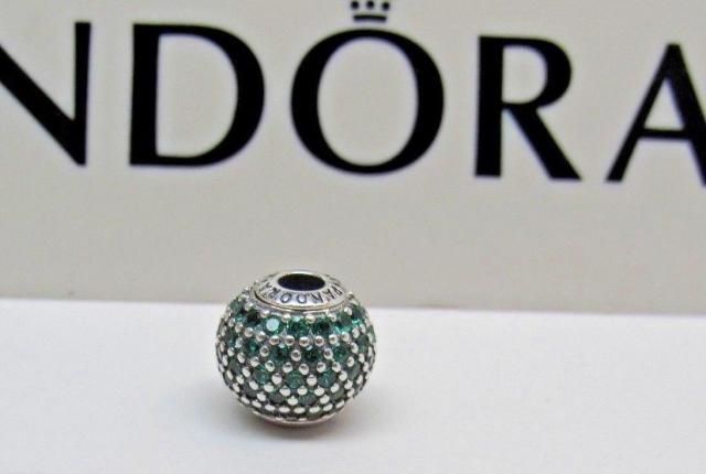 Pandora パンドラ チャーム グリーン エッセンス Prosperity Green CZ ESSENCE Charm 緑_2