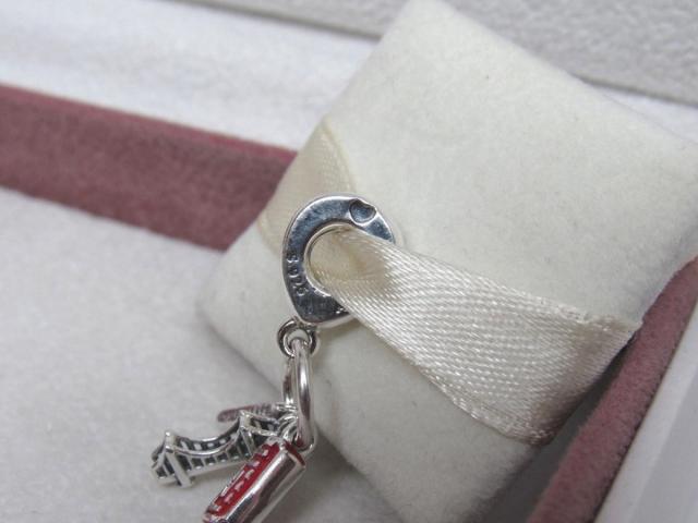 Pandora パンドラ チャーム San Francisco Dangle Charm Bridge Cable Car 車 サンフランシスコ_3
