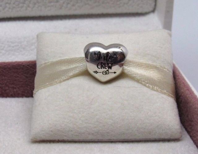Pandora パンドラ チャーム ハート I Do Crew Charm Wedding Party Bridesmaid Honor キューピット