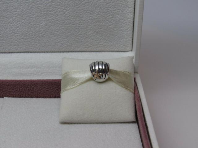 Pandora パンドラ チャーム 貝殻とヒトデ 14K チャーム Seashell Starfish_3