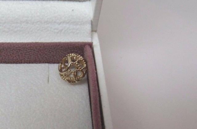 Pandora パンドラ チャーム Pandora Wanderlust Openwork Beaded 14Kt 585 Gold Charm_3