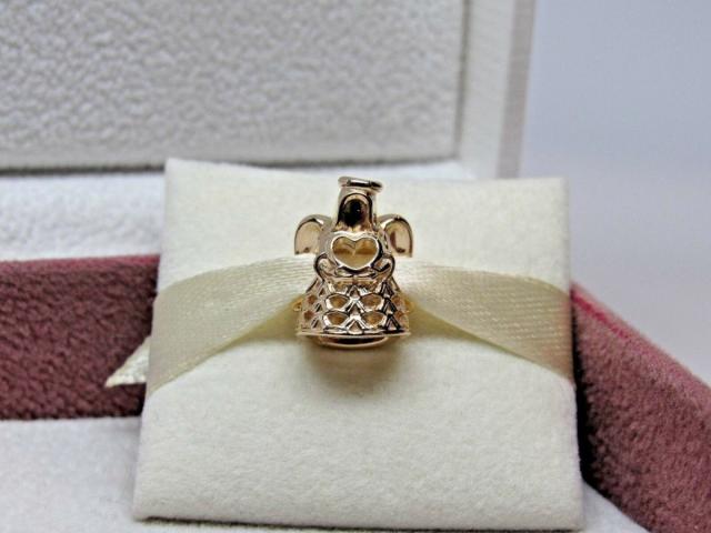 Pandora パンドラ チャーム Angel of Grace 14K Gold 585 Charm 天使 ハート_1