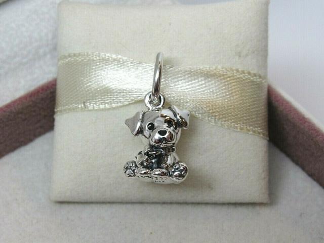 Pandora パンドラ チャーム Labrador Puppy Dog Sterling Silver Charm 犬
