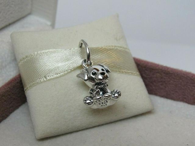 Pandora パンドラ チャーム Labrador Puppy Dog Sterling Silver Charm 犬_1