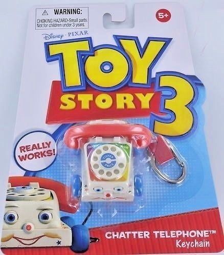 トイストーリー3 CHATTER TELEPHONE キーホルダー