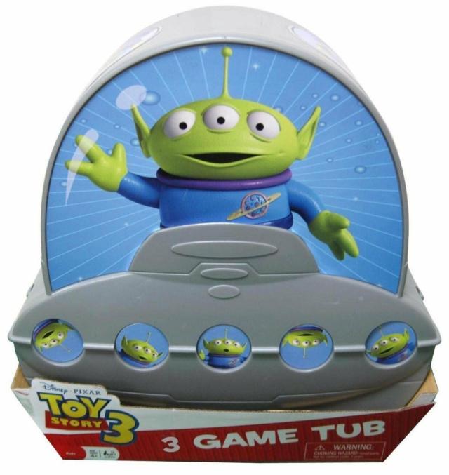 トイストーリー3 GAME TUB SPACESHIP CASE グリーンメン