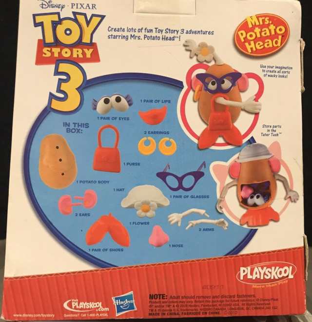 トイストーリー3 Classic Mrs. Potato Head ミセス ポテトヘッド