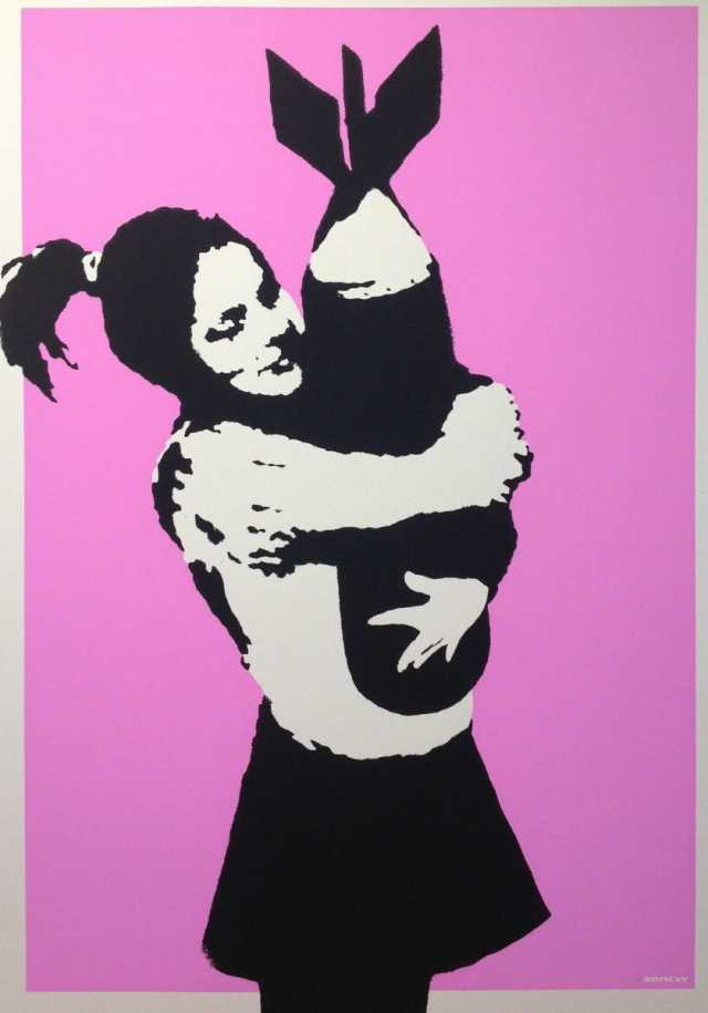 Banksy TOXIC MARY WCP バンクシー シルクスクリーンポスター