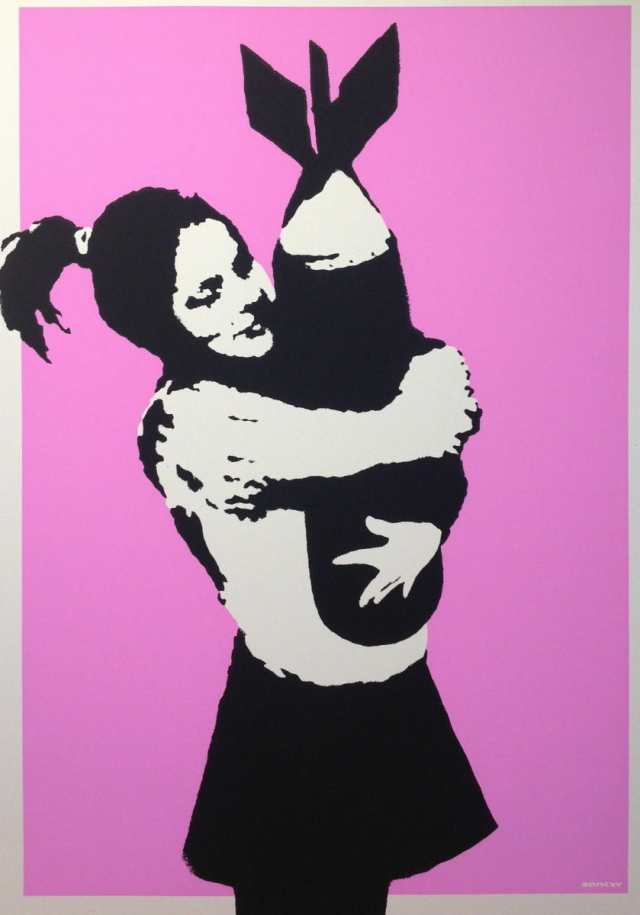 Banksy TOXIC MARY WCP バンクシー シルクスクリーンポスター70cm×50cm