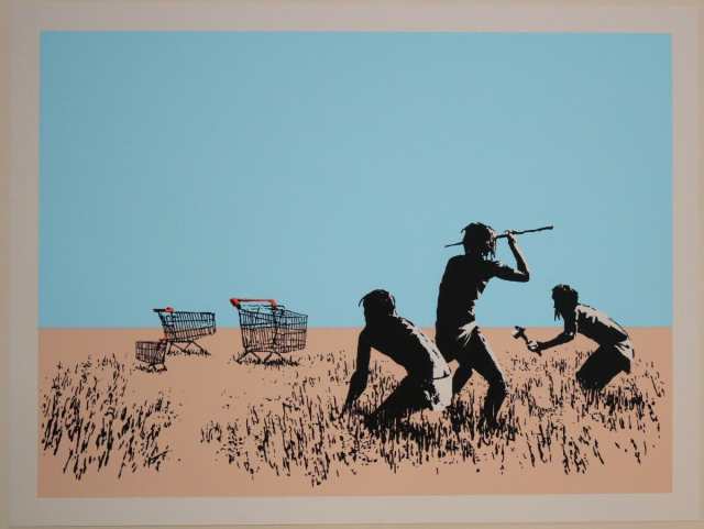 Banksy バンクシー TROLLEY HUNTERS シルクスクリーン プリント WCP SCREEN PRINT 現代アート 限定品 希少｜au  PAY マーケット