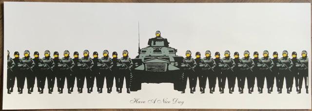 WCP Banksy バンクシー HAVE A NICE DAY リプロダクション
