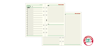 メール便なら送料240円 レイメイ藤井 Date Your Dream システム手帳 スケジュールリフィル フリーデイリースケジュール Dr17の通販はau Pay マーケット オフィスランド