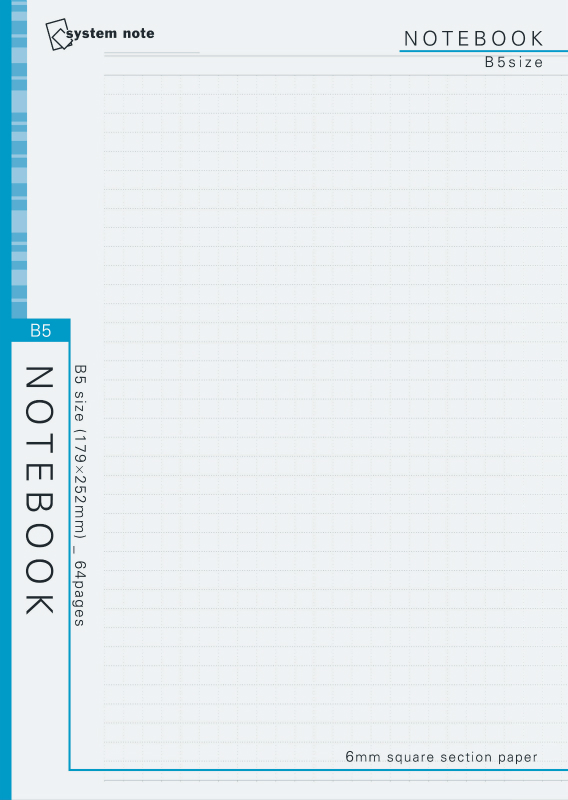 メール便なら送料240円 レイメイ藤井 Raymay ドット6mm方眼ノート 64ページ B5サイズ Nt249の通販はau Pay マーケット オフィスランド