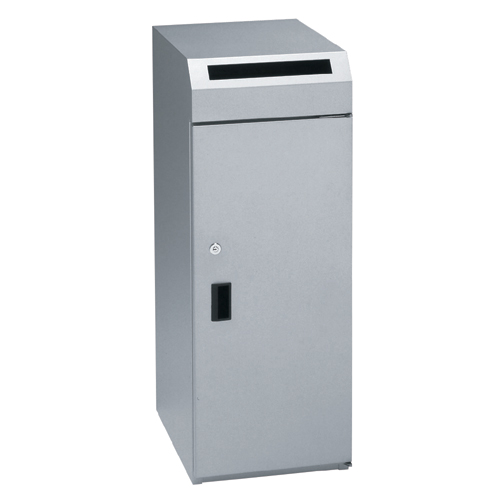 ぶんぶく 機密書類回収ボックス KIM-S-3 シルバー 337899の通販は