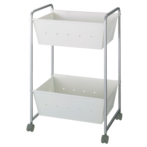 トヨダプロダクツ 脱衣ワゴン DS-2 2段 381031の通販は 17,585円