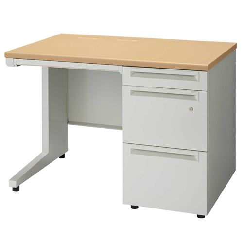 プラス 片袖机 UJ-107A-3 WM/W4 W1000 706474