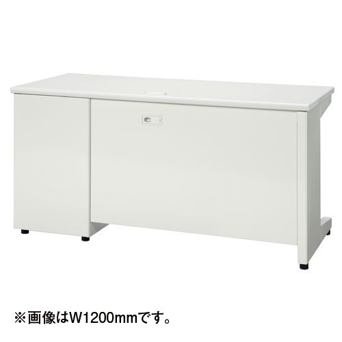 プラス 片袖机 RJ-106A-3 WH ホワイト 引出A 829895