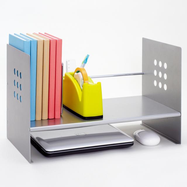 ブックスタンドケース付 BS-325HC シルバー　プラス プラス ブックスタンドケース付 BS-325HC シルバー プラス ブック