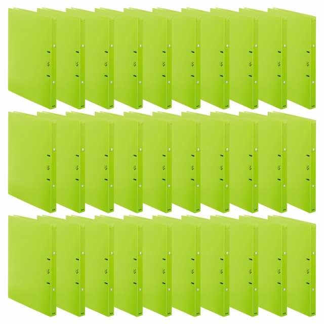 【送料無料】プラス(PLUS) 「たすけあ」ファイル 利用者カルテ リングファイル グリーン 30冊パック 98-050*30　FL-804RFの通販は