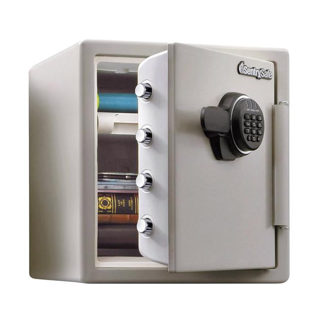 【開梱設置無料】セントリー 耐火金庫 ビッグボルト JF123ET テンキー式 1時間耐火 A4サイズ対応 33.6L 地震 災害 防災の通販は