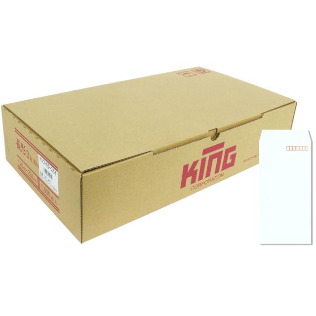 キングコーポレーション 長3HIソフトスカイ80スミ1000枚 161301の通販は 7,138円